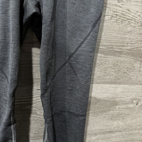 Alphalete Activewear Leggings Womens Small Gray High Rise Compression Gym - Picture 2 of 6
